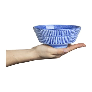 Stripes bowl Ø15 cm - Light blue - Mateus