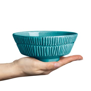 Stripes bowl Ø15 cm - Ocean - Mateus