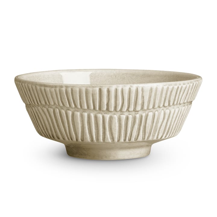 Stripes bowl Ø15 cm - Sand - Mateus