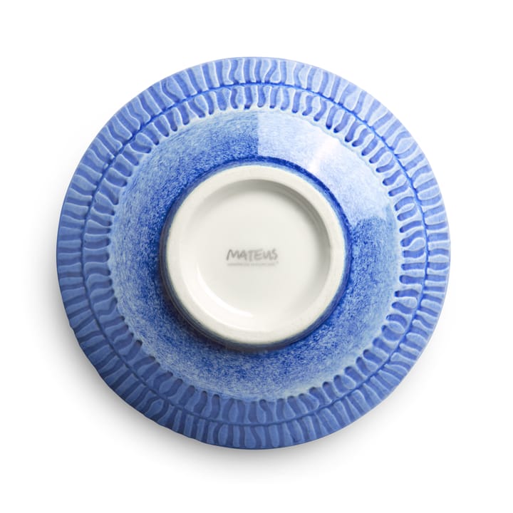 Stripes bowl 16 cm, Light blue Mateus