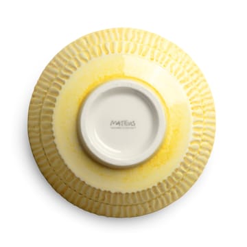 Stripes bowl 16 cm - Yellow - Mateus