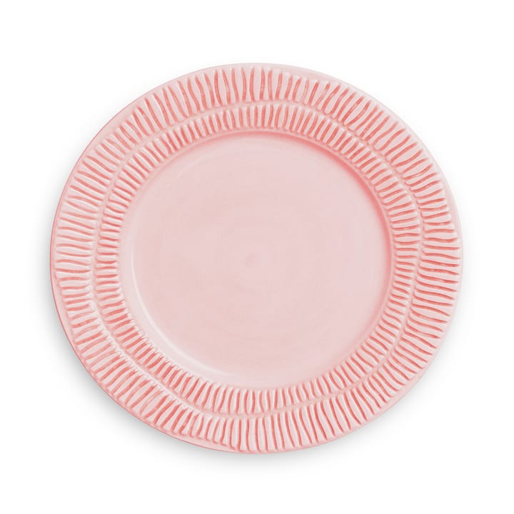 Stripes plate Ø21 cm, Light pink Mateus