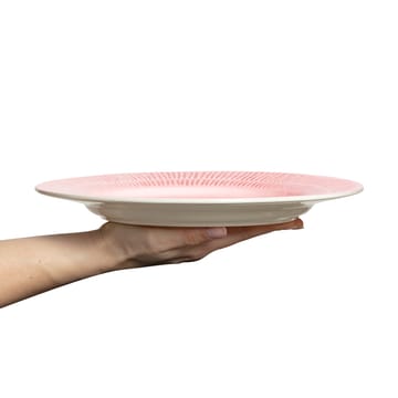 Stripes plate Ø28 cm - light pink - Mateus