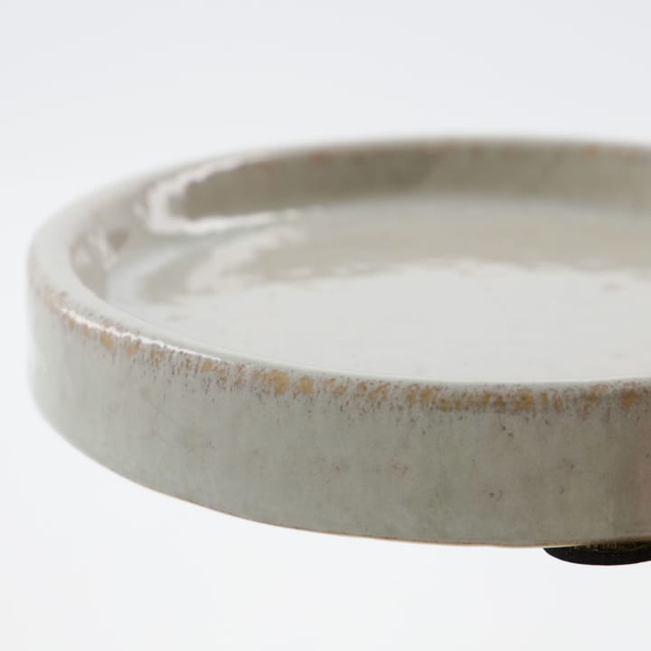Datura soap dish Ø12.5 cm, Shellish grey Meraki