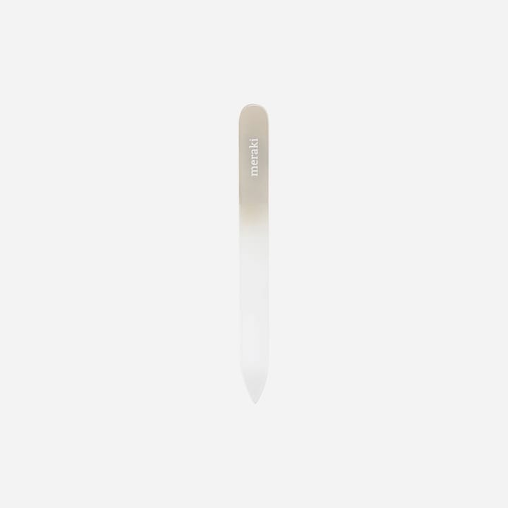 Glass nail file 12 cm - Gray - Meraki