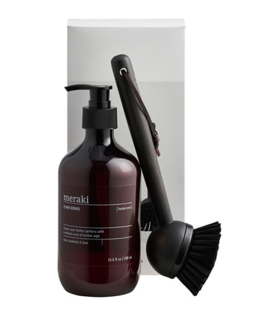 Meraki gift set dish soap and dish brush - Herbal nest - Meraki