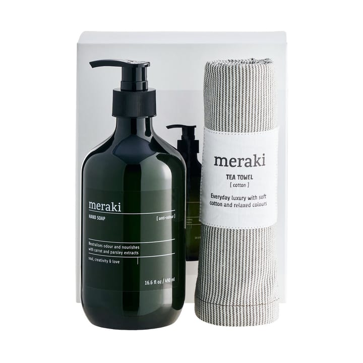 Meraki gift set scent free soap and kitchen towel, Everyday cleanliness Meraki