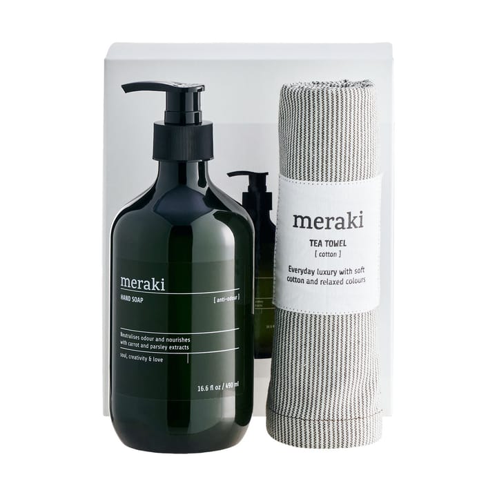 Meraki gift set scent free soap and kitchen towel, Everyday cleanliness Meraki