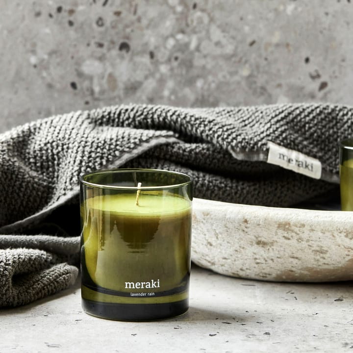 Meraki scented candle, 35 hours, Lavender rain Meraki