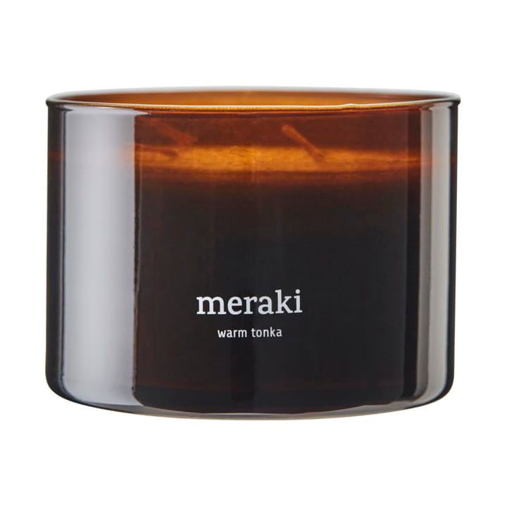 Meraki scented candle, 60 hours - Warm tonka - Meraki