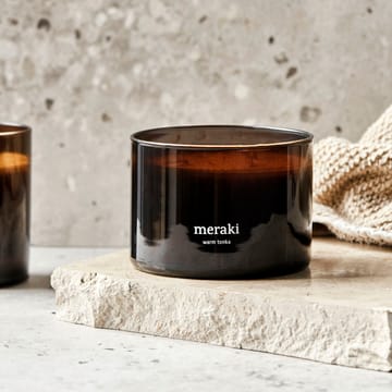 Meraki scented candle, 60 hours - Warm tonka - Meraki