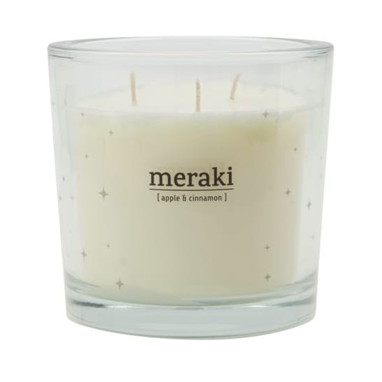 Meraki scented candle 90 hours - Apple & cinnamon - Meraki