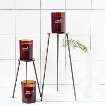 Meraki scented candle brown glass 35 hours - nordic pine - Meraki