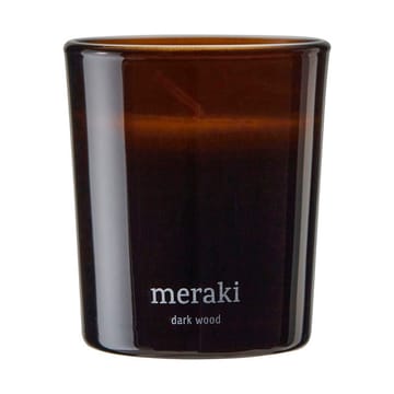 Meraki scented candles 12 hours 2-pack - Dark wood - Meraki