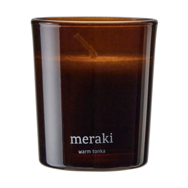 Meraki scented candles 12 hours 2-pack, Warm tonka Meraki