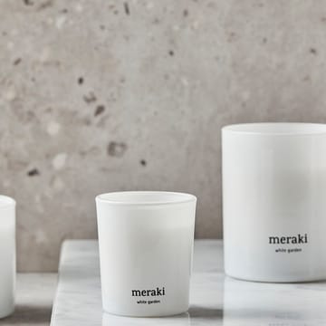 Meraki scented candles 12 hours 2-pack - White garden - Meraki