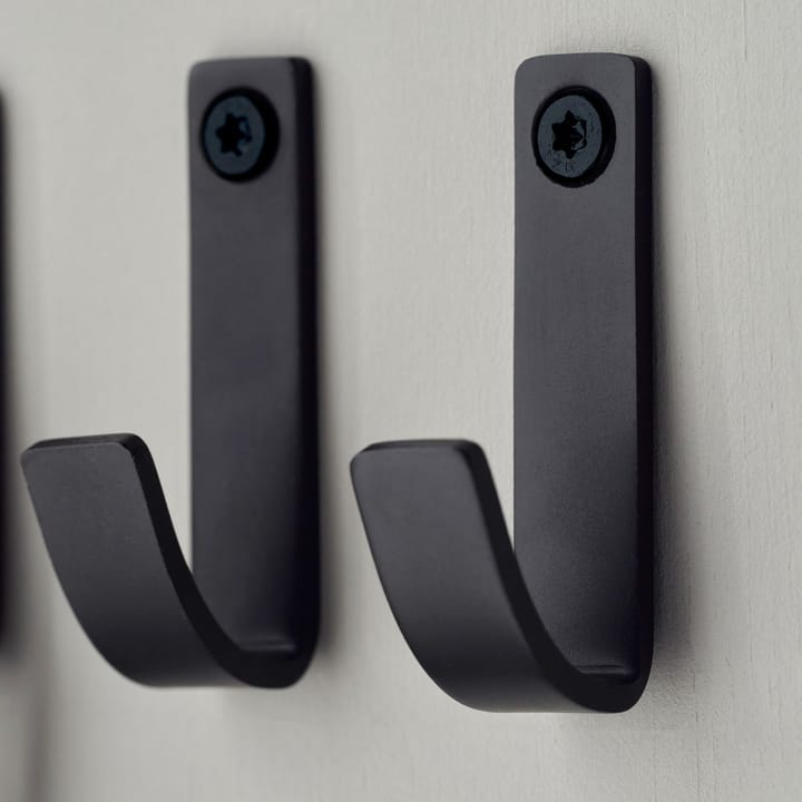 Thapsus hook 3-pack, Brushed black finish Meraki