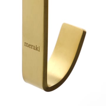 Thapsus hook 3-pack - Brushed brass finish - Meraki