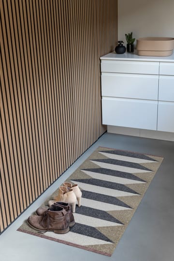 Accordion all-round hallway rug - Sand, 70x155 cm - Mette Ditmer