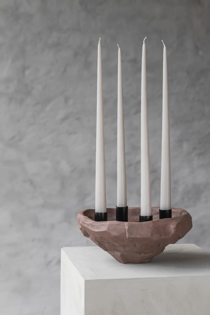 Art Piece candle holder 23 cm, Clay Mette Ditmer