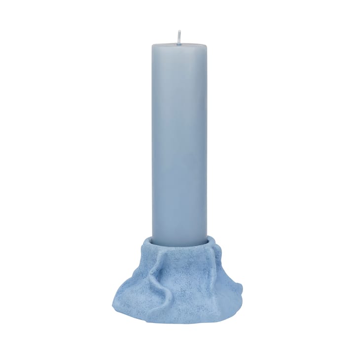 Art Piece lava candle holder Ø12.5 cm, Light blue Mette Ditmer