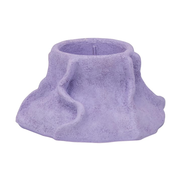 Art Piece lava candle holder Ø12.5 cm - Light lilac - Mette Ditmer