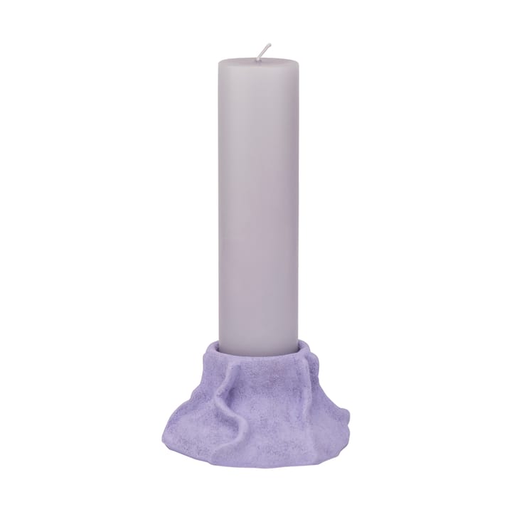 Art Piece lava candle holder Ø12.5 cm, Light lilac Mette Ditmer