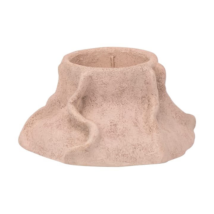 Art Piece lava candle holder Ø12.5 cm - Powder rose - Mette Ditmer