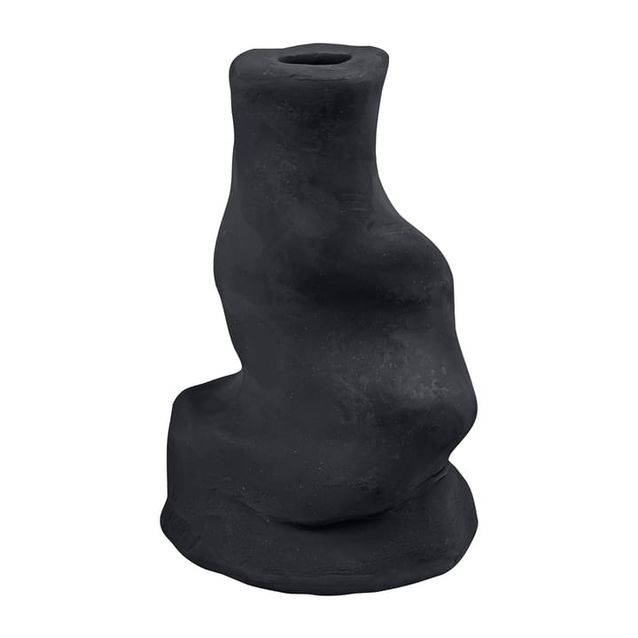 Art Piece Liquid candlestick small - Black - Mette Ditmer