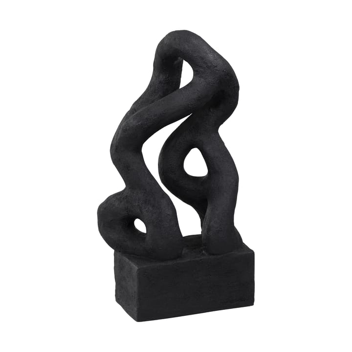 Art piece symbiosis sculpture 29 cm, Black Mette Ditmer