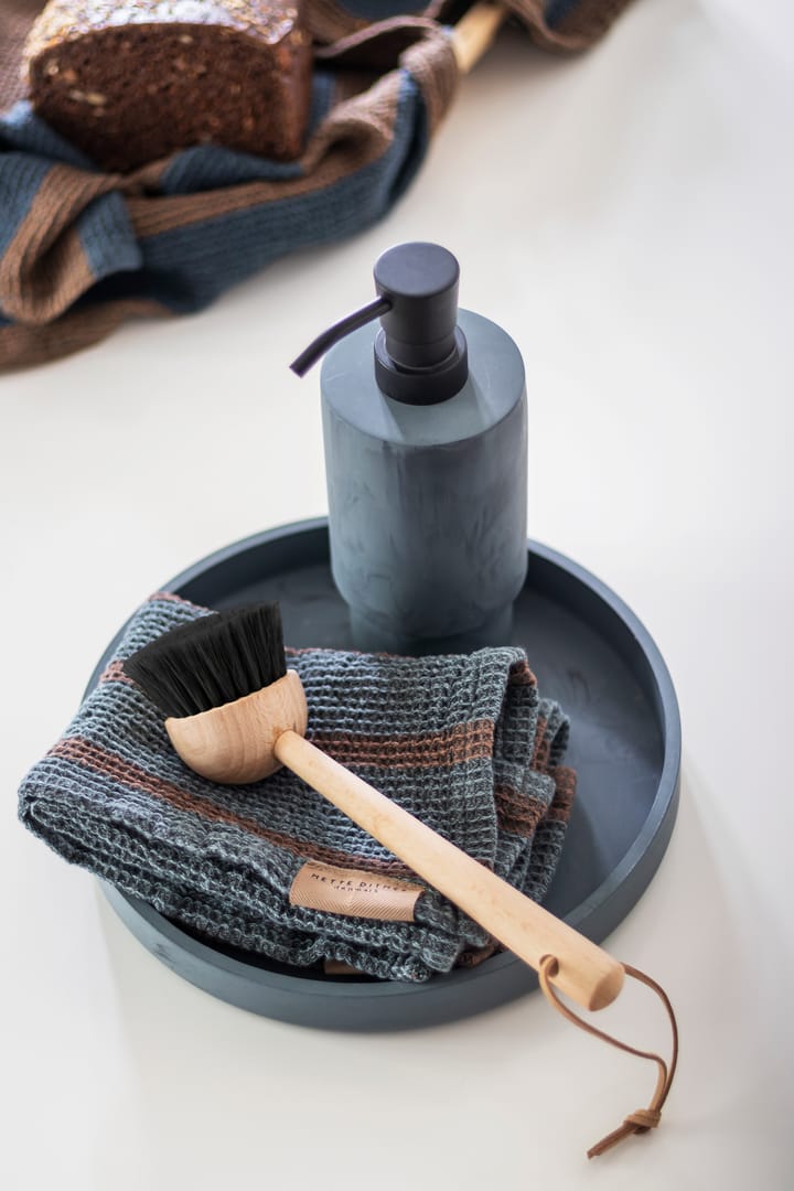 Attitude tray Ø22 cm, Slate blue Mette Ditmer