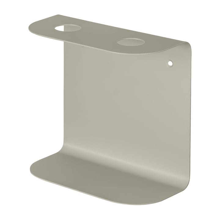 Carry wall-mounted holder double, Sand grey Mette Ditmer