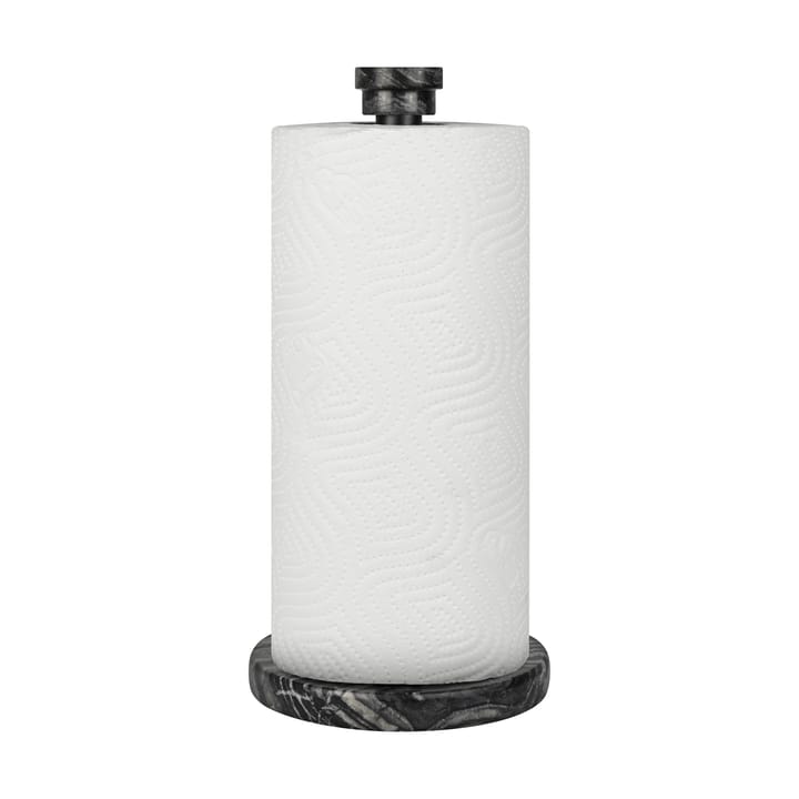 Marble paper towel holder, Black-grey Mette Ditmer