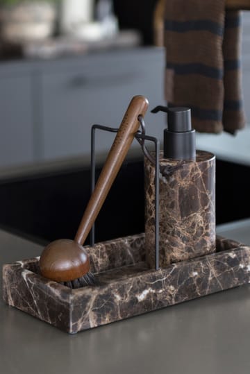 Marble sink organiser 12x23.5 cm - Brown - Mette Ditmer