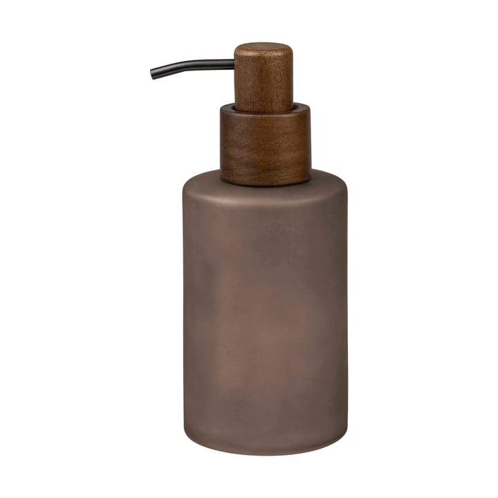 Modest soap dispenser tall, Walnut Mette Ditmer