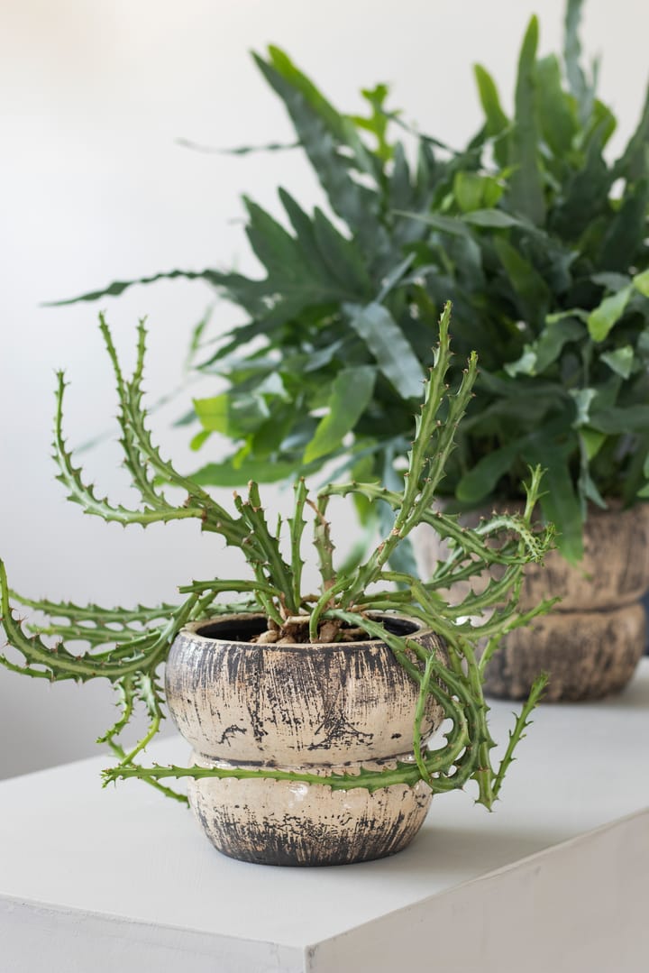 Raw flowerpot Ø17 cm, Off-white Mette Ditmer