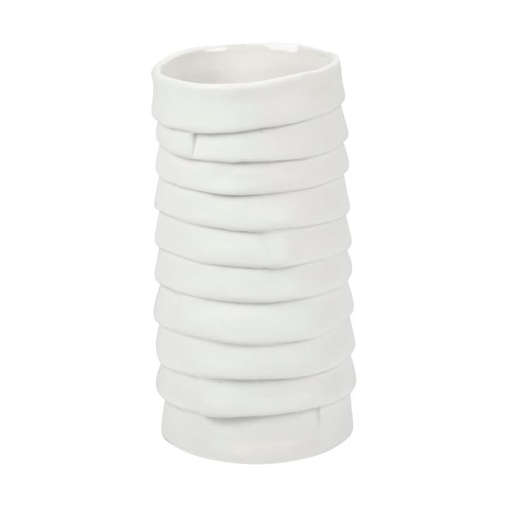 Ribbon vase small 13 cm, Off-white Mette Ditmer