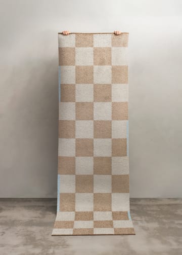 Square all-round hallway runner - Camel, 77x240 cm - Mette Ditmer