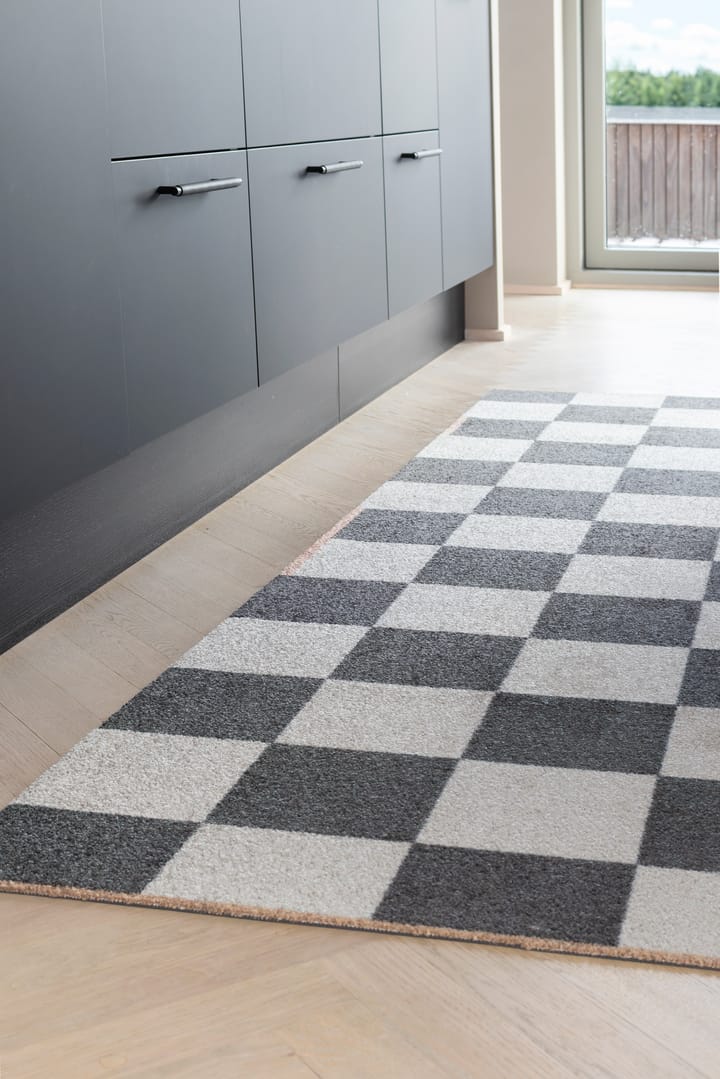 Square all-round hallway runner, Dark grey, 77x240 cm Mette Ditmer