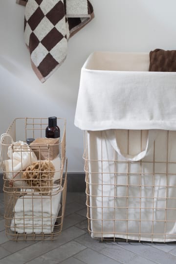 Store-it storage basket with cotton bag large - Sand - Mette Ditmer