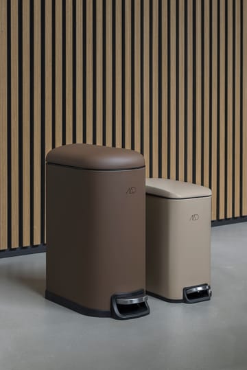 Walther pedal bin 10 liter - Brown - Mette Ditmer