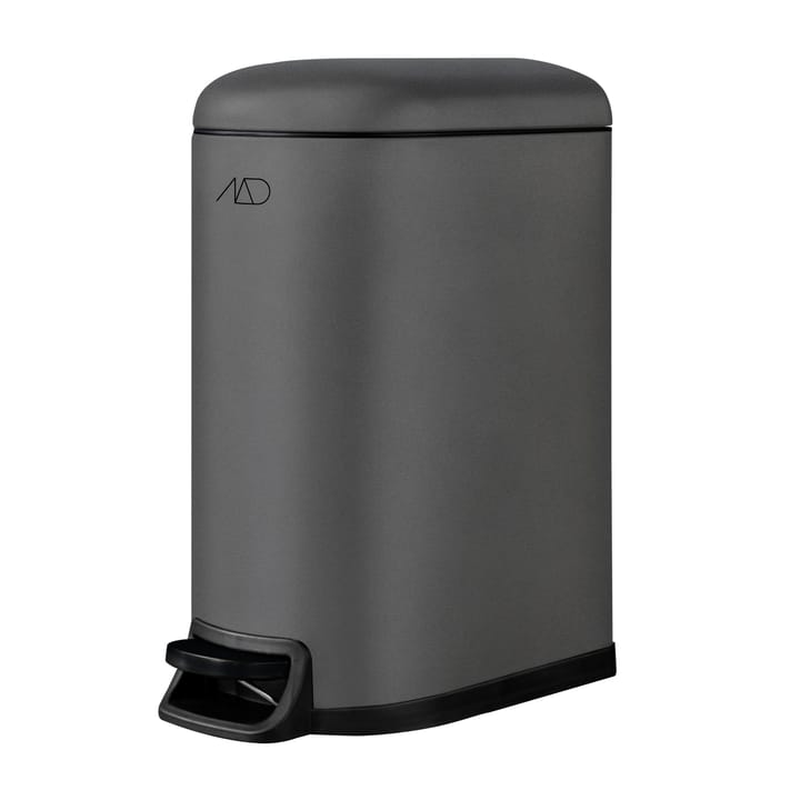 Walther pedal bin 10 liter - dark grey - Mette Ditmer