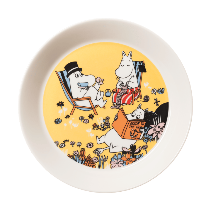 Family time Moomin Plate - Ø19.5 cm - Moomin Arabia