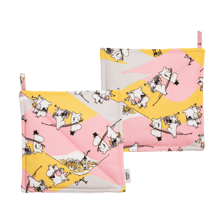 Family time Moomin potholder 2-pack - 22x22 cm - Moomin Arabia