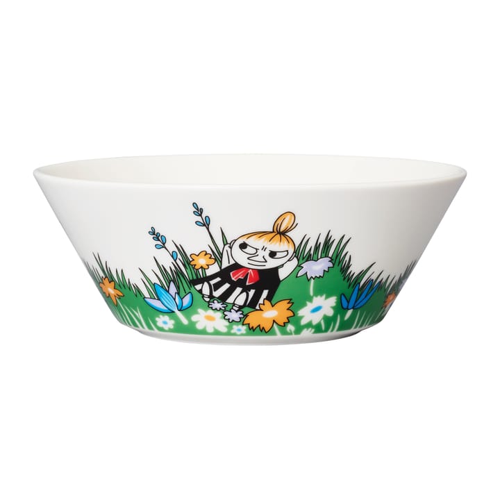 Little My and meadow Moomin bowl - White-multi - Moomin Arabia