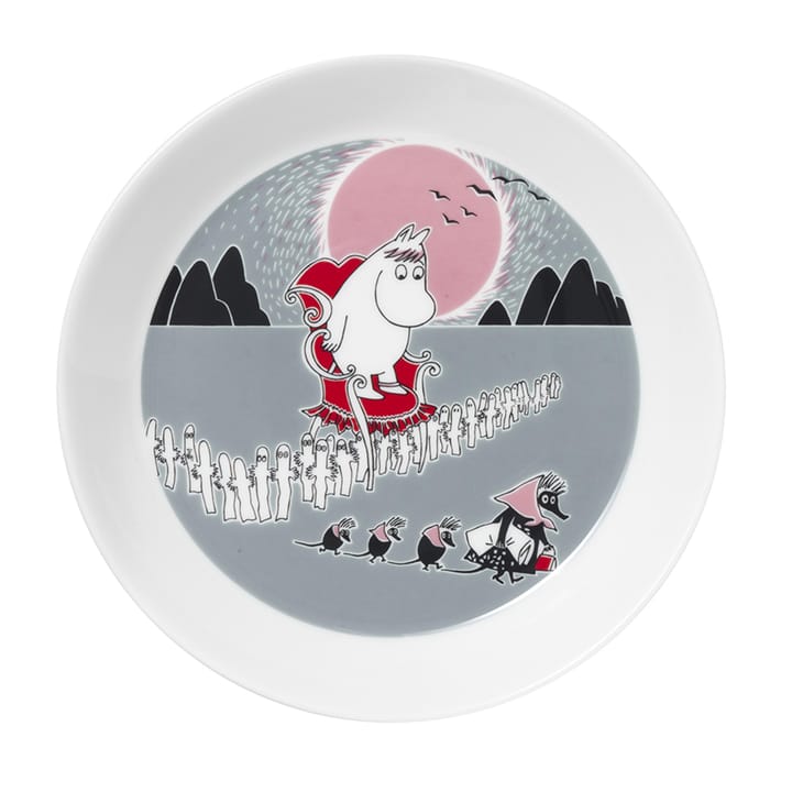 Moomin Adventure The Move plate - grey - Moomin Arabia