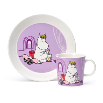 Moomin children's dinnerware - Snorkmaiden purple - Moomin Arabia