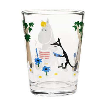 Moomin glass 22 cl - We're going on vacation - Moomin Arabia