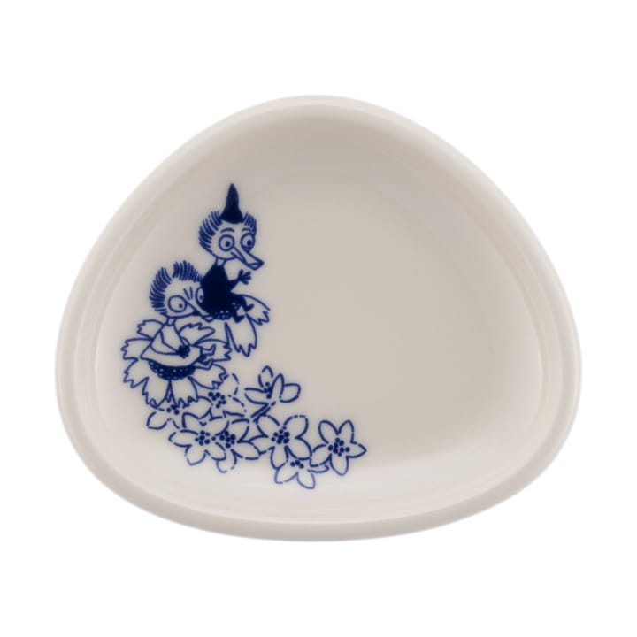 Moomin Haru dipping bowl mini - Blue-white - Moomin Arabia