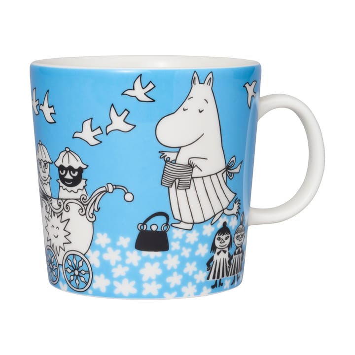 Moomin Peace mug 40 cl - Blue - Moomin Arabia